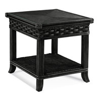 Somerset Glass Top End Table with Storage by Braxton Culler