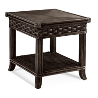Somerset Glass Top End Table with Storage by Braxton Culler