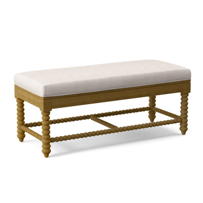 Louisa Solid Wood Bench by Birch Lane