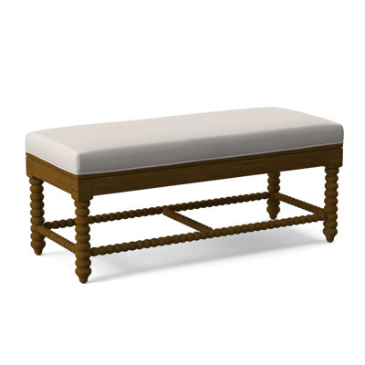 Louisa Solid Wood Bench by Birch Lane