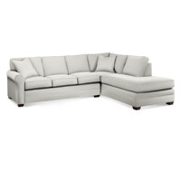 Bedford 117" Wide Right Hand Facing Sofa and Chaise by Braxton Culler
