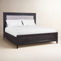 Warwick Upholstered Woven Bed by Birch Lane
