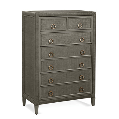 Warwick 7 Drawer Wicker Chest by Birch Lane