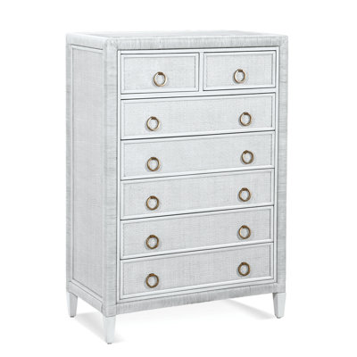 Warwick 7 Drawer Wicker Chest by Birch Lane