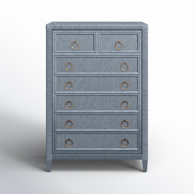 Warwick 7 Drawer Wicker Chest by Birch Lane