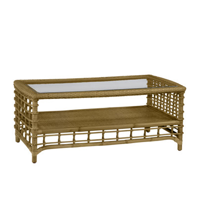 Luca 4 Legs Cocktail Table with Storage by Birch Lane