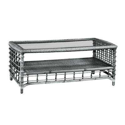 Luca 4 Legs Cocktail Table with Storage by Birch Lane
