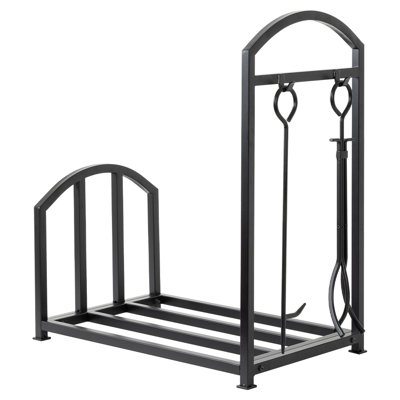 Country Living Bishop Creek Metal Log Holder and Tool Set by Country Living
