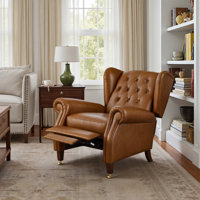 Winthrop Genuine Leather Recliner Lounge Chair by Birch Lane