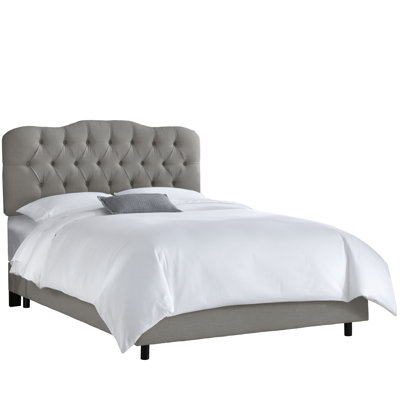 Tufted Upholstered Low Profile Standard Bed by Birch Lane