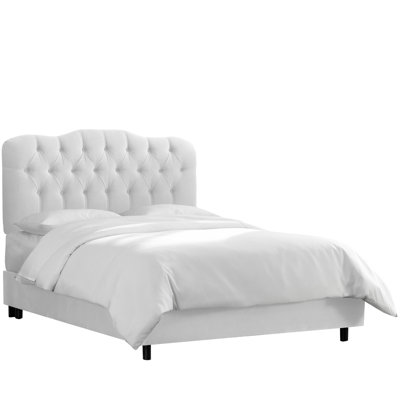 Tufted Upholstered Low Profile Standard Bed by Birch Lane