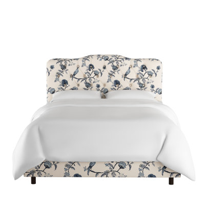 Tufted Upholstered Low Profile Standard Bed by Birch Lane
