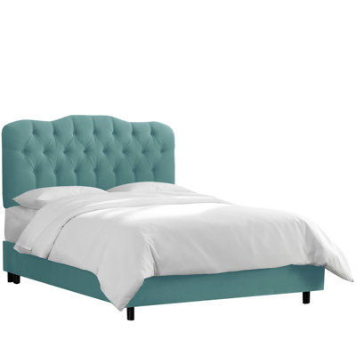 Tufted Upholstered Low Profile Standard Bed by Birch Lane