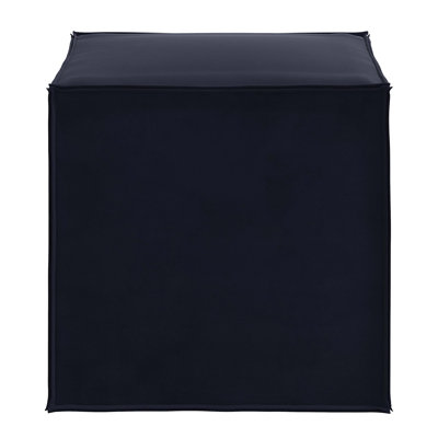 Tillie 19" Wide Square Pouf Ottoman by Birch Lane