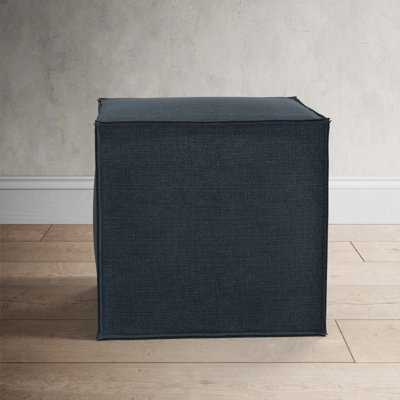 Tillie 19" Wide Square Pouf Ottoman by Birch Lane