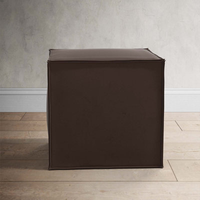 Tillie 19" Wide Square Pouf Ottoman by Birch Lane