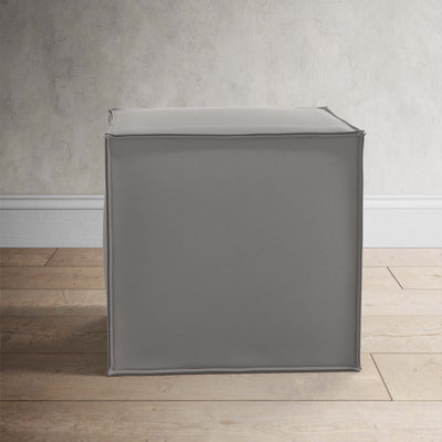 Tillie 19" Wide Square Pouf Ottoman by Birch Lane