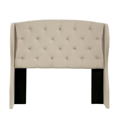 Sornson Upholstered Wingback Headboard by Darby Home Co