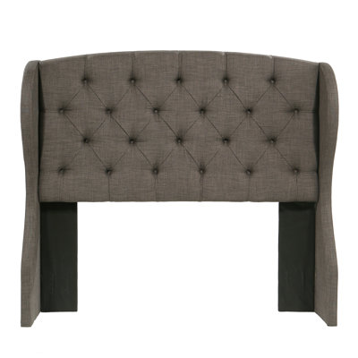 Sornson Upholstered Wingback Headboard by Darby Home Co