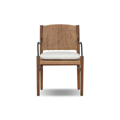 Andover Outdoor Dining Chair-Alessi Linen by Amber Lewis x Four Hands