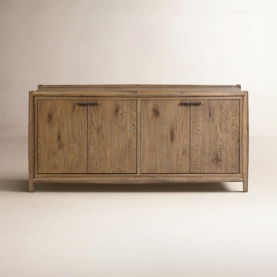 Cayenne 4 Door Sideboard-Weathered Oak by Birch Lane