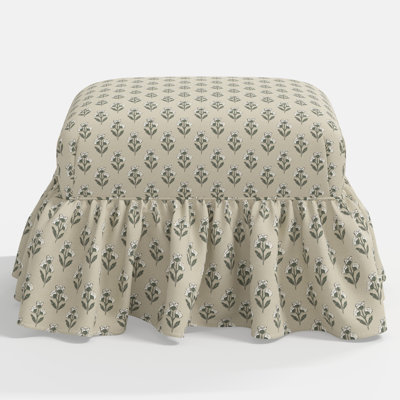 Stoffer Home x Cloth & Company June Ottoman by Stoffer Home crafted by Cloth and Company