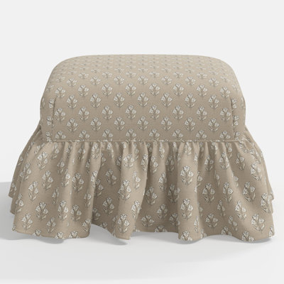 Stoffer Home x Cloth & Company June Ottoman by Stoffer Home crafted by Cloth and Company