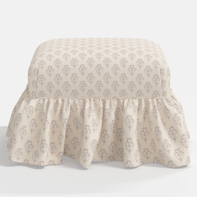 Stoffer Home x Cloth & Company June Ottoman by Stoffer Home crafted by Cloth and Company