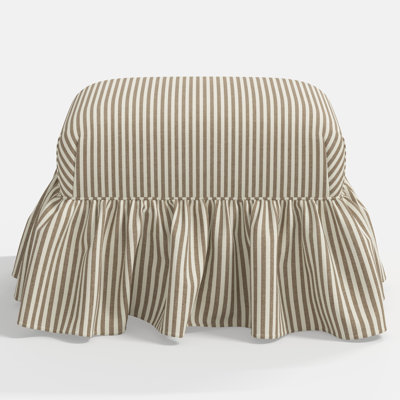 Stoffer Home x Cloth & Company June Ottoman by Stoffer Home crafted by Cloth and Company