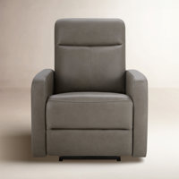 Leena Genuine Leather Power Recliner by Birch Lane