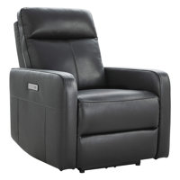 Leena Genuine Leather Power Recliner by Birch Lane