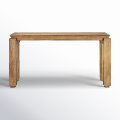 Anelis Solid Wood Top Console Table by Birch Lane