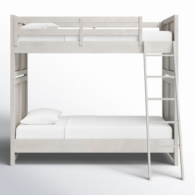 Tyson Twin over Twin Solid Wood Standard Bunk Bed by Birch Lane