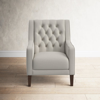 Binu Upholstered Wingback Chair by Lark Manor
