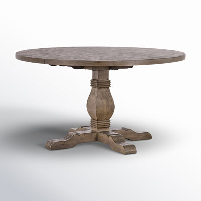 Kinston Solid Wood Pedestal Dining Table by Birch Lane