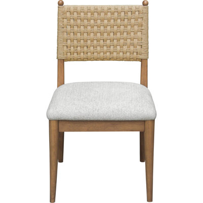 August Woven Back Chair by Birch Lane