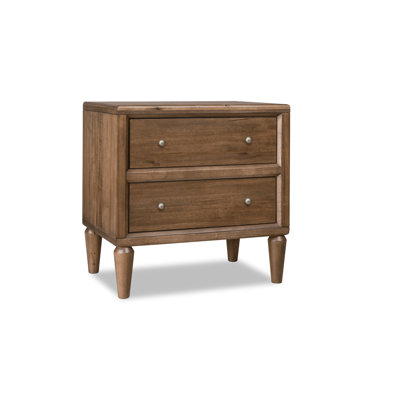 August Two-Drawer Nightstand by Birch Lane