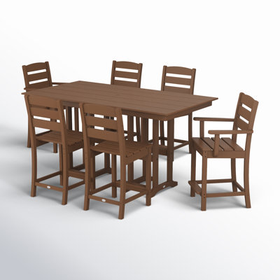 Lakeside 7-Piece Counter Set by POLYWOOD