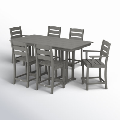 Lakeside 7-Piece Counter Set by POLYWOOD