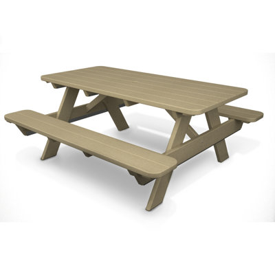 Park 72" Picnic Table by POLYWOOD