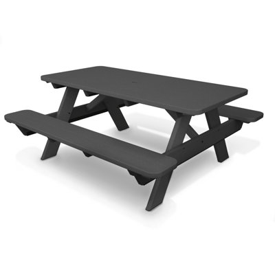 Park 72" Picnic Table by POLYWOOD
