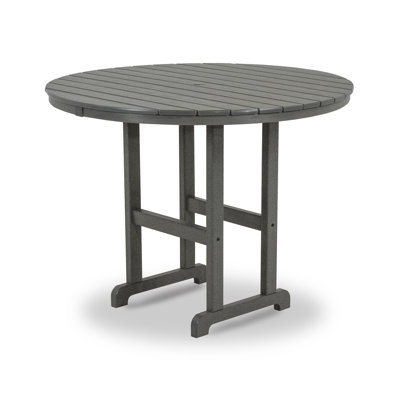 Round Farmhouse Counter Table by POLYWOOD