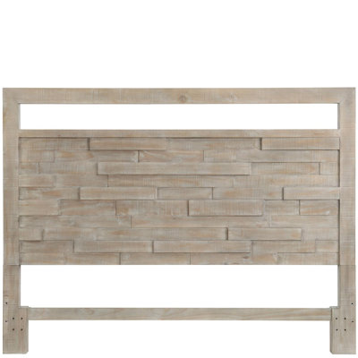 Mauve Solid Wood Panel Headboard by Birch Lane