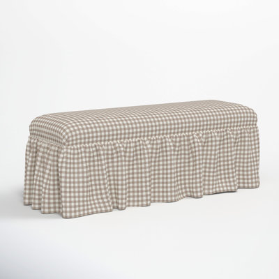 Maggie Ruffle Dining Bench by Birch Lane