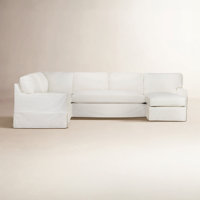 Taylor 4 - Piece Slipcovered Sectional by Birch Lane