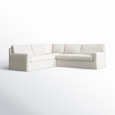 Taylor 3 - Piece Slipcovered Sectional by Birch Lane