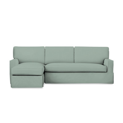 Taylor 2 - Piece Slipcovered Sectional by Birch Lane