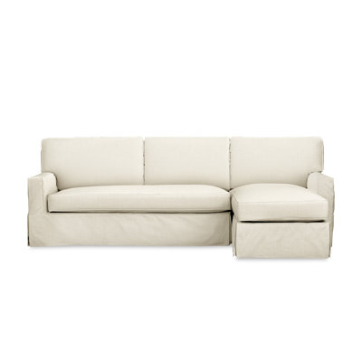 Taylor 2 - Piece Slipcovered Sectional by Birch Lane