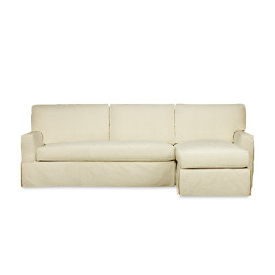 Taylor 2 - Piece Slipcovered Sectional by Birch Lane