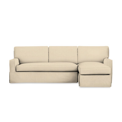 Taylor 2 - Piece Slipcovered Sectional by Birch Lane